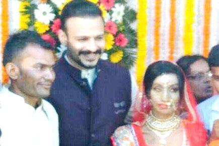 Photos: Vivek Oberoi attends acid attack survivor's wedding in Mumbai