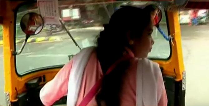 Women auto rickshaw drivers are constantly harassed by their male counterparts in Thane. Picture for representational purposes. Courtesy: YouTube
