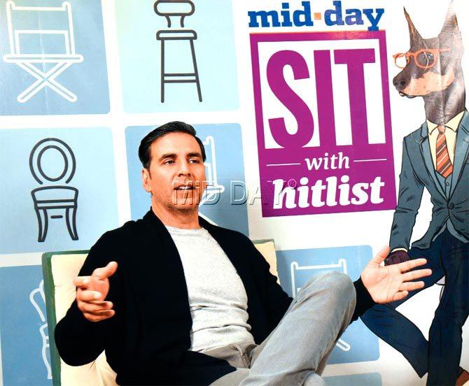 Akshay Kumar on Sit With Hitlist
