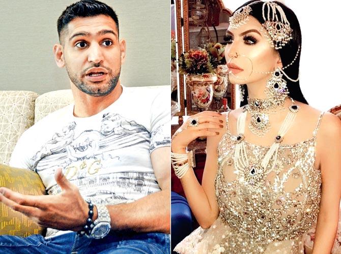 Amir Khan and estranged wife Faryal Makhdoom