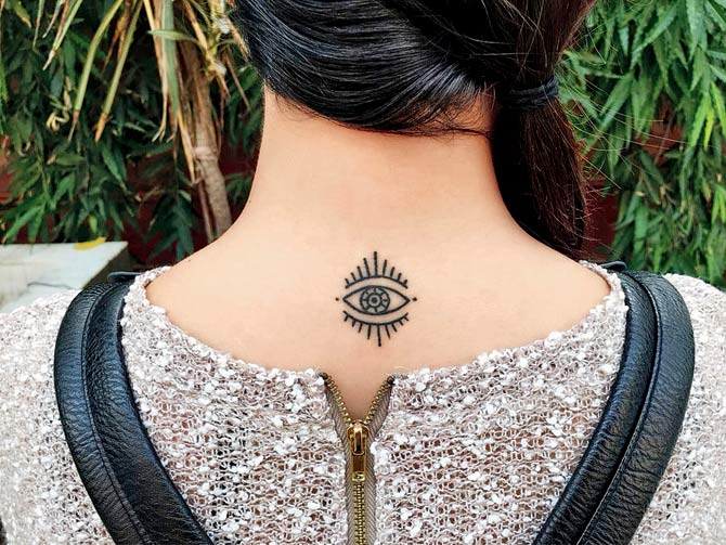 45 Back of the Neck Tattoo Designs  Meanings Way To The Mind2019