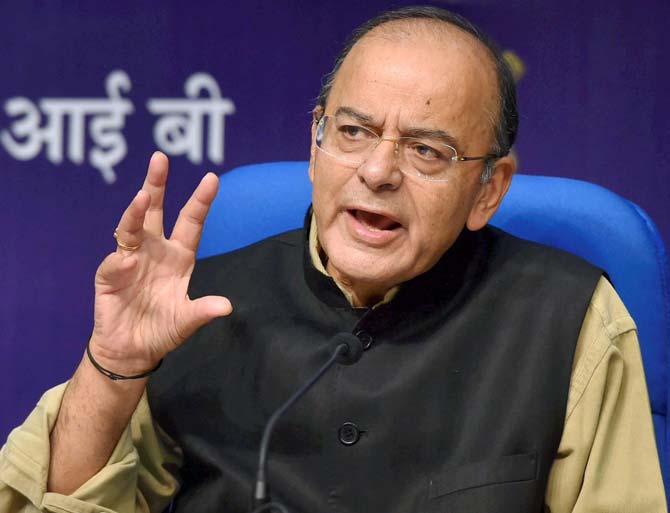 Arun Jaitley. Pic/AFP