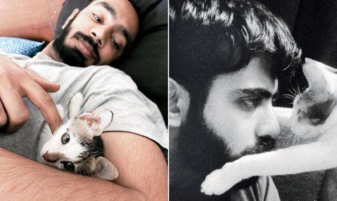 Harish Iyengaar and Mia & Lakshman Parsuram cuddles Luna