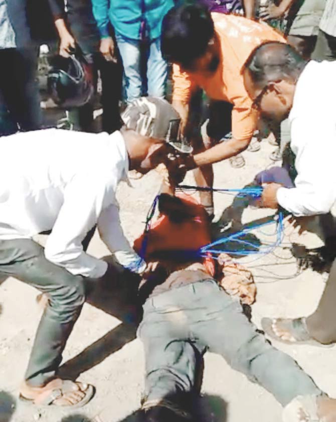 Chandresh was beaten to death in full public view following a heated argument with a local shopkeeper