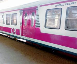Central Railway's first Bombardier being prepped to start passenger services