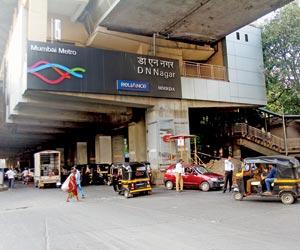 Mumbai roads: Traffic jams to continue below DN Nagar Metro station