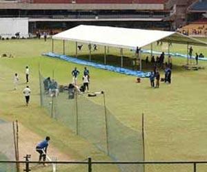 IND vs SL: Skipper Chandimal, coach Pothas inspect Eden pitch on off day