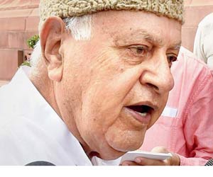 Farooq Abdullah: Do not take the people of Jammu and Kashmir for granted