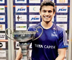 Saurav Ghosal wins CCI squash title