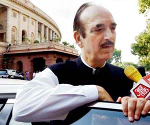 Gathering clouds of resentment will topple BJP rule: Ghulam Nabi Azad