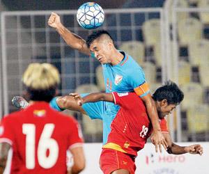 AFC Asian Cup Qualifier: Indians hold Myanmar 2-2