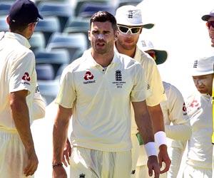 James Anderson claims four wickets for England v WA XI