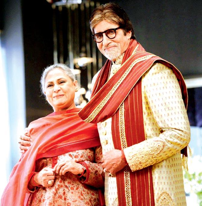 Amitabh Bachchan with wife Jaya