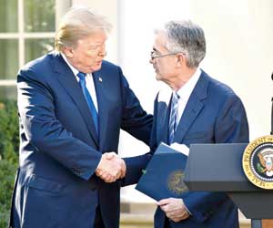 Donald Trump nominates Jerome Powell  as Federal Reserve chief