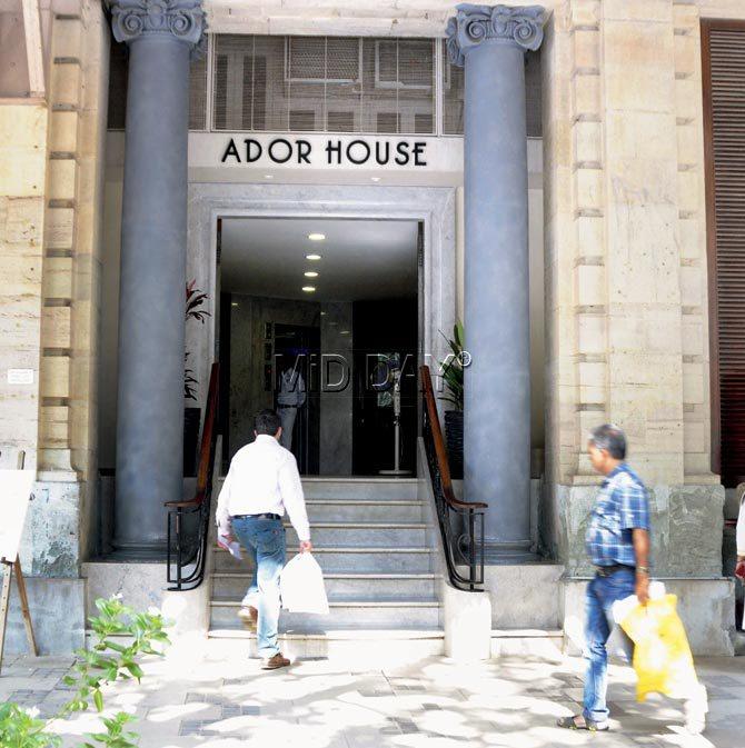 JB Advani & Co., owners of Ador House, are in litigation with Artists