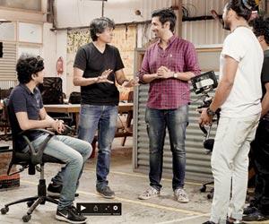 Kanan Gill learns filmmaking from Nagesh Kukunoor for his YouTube series