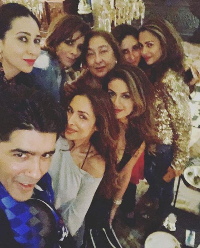 Kareena Kapoor Khan with her gang