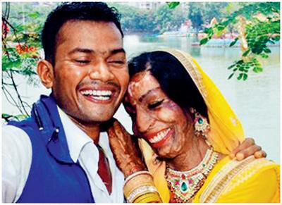 Having completed treatment, Lalita is now happily married