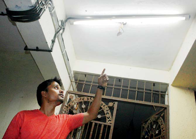 Residents of Hiranandani Akruti finally have light in their hallways after more than a year of suffering without electricity in the building