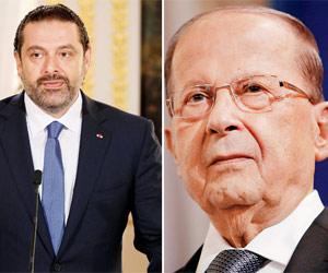 Lebanese President Michel Aoun: Saudi Arabia is holding Saad al-Hariri