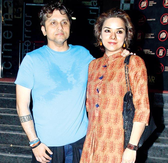 Mohit Suri with wife Udita Goswami