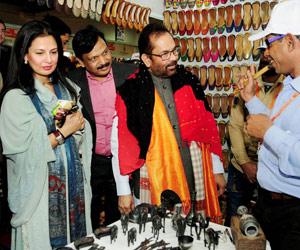 Mukhtar Abbas Naqvi inaugurates 'Hunar Haat' in Delhi