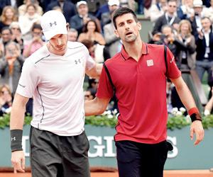 Andy Murray and Novak Djokovic out of ATP Top 10 rankings