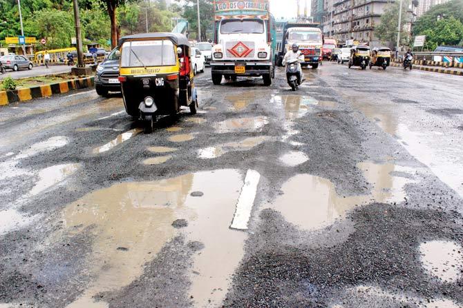 The BMC chief had ordered an FIR to be filed against 11 road contractors in April, but no case was filed