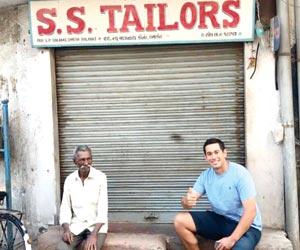 Ross Taylor taunts Virender Sehwag after win, poses at a shut tailor shop