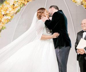 Serena Williams' husband Alexis Ohanian posts pictures of their glitzy wedding