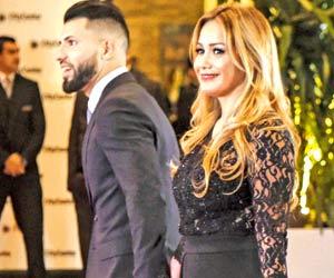 Sergio Aguero and pop star girlfriend Karina Tejeda are back together
