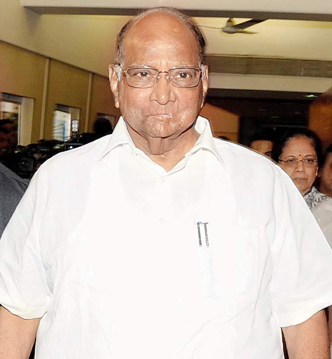 NCP chief Sharad Pawar revealed the secret meeting to media persons on the sidelines of a NCP workers