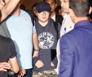 Ed Sheeran arrives in Mumbai; Farah Khan to host grand rooftop house party