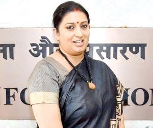 Smriti Irani joins Bollywood's fight for lower GST