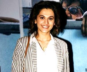 Taapsee Pannu starts filming for Sandeep Singh's biopic