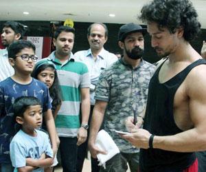 In the tech-age, Tiger Shroff gives as many autographs as selfies