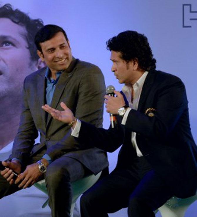 Sachin Tendulkar spills the beans on birthday boy VVS Laxman