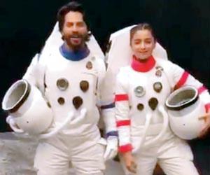 Varun Dhawan and Alia Bhatt turn astronauts for new project