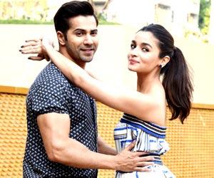Alia Bhatt and Varun Dhawan spread message of cleanliness