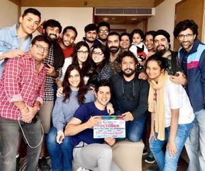 Varun Dhawan wraps up shooting for October, shares photo from last day