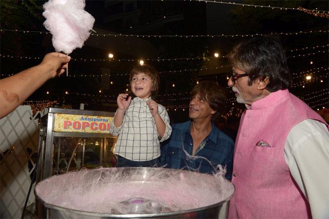AbRam thinks Amitabh Bachchan is his dad Shah Rukh Khan