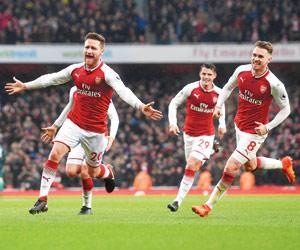 EPL: Arsenal beat Tottenham in North London derby