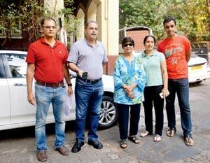 Colaba residents take corporator for a walk to point out issues faced by them