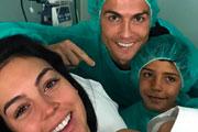 It's a girl! Cristiano Ronaldo's girlfriend Georgina gives birth to a baby girl
