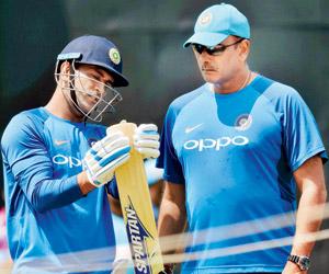Ravi Shastri: Look at your career before commenting on MS Dhoni