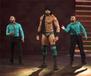 Celebrity designer Narendra Kumar teams-up with WWE Superstar Jinder Mahal