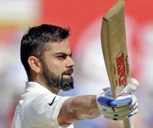 Nagpur Test: Virat Kohli hits record double ton, India on course for big win