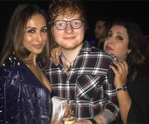 Malaika Arora and Farah Khan trolled for partying with Ed Sheeran