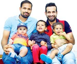 Pathan brothers Irfan and Yusuf recall their childhood on Children's Day