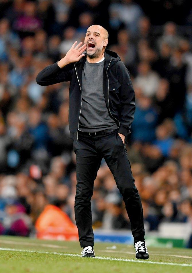 Manchester City boss Pep Guardiola
